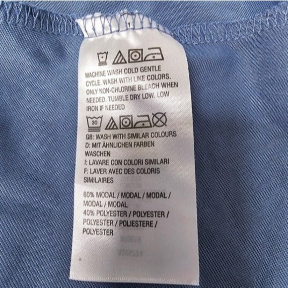 Lisa Rinna Collection Asymmetric Hem Tank Dress Horizon Blue, Size S - Picture 8 of 9